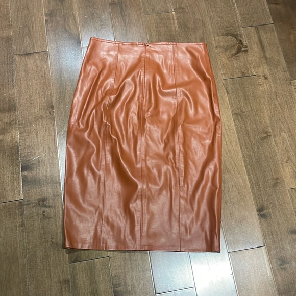 Do+Be vegan leather skirt sz L - Picture 2 of 3